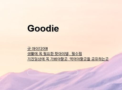 트렌디한 상품으로 가득한 아이디어링크에서의 여정